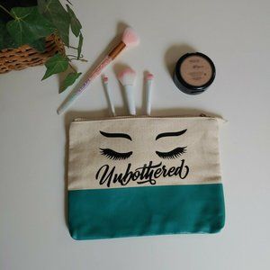 Cosmetic Bag, Makeup Bag, Makeup Pouch, Zipper Bag